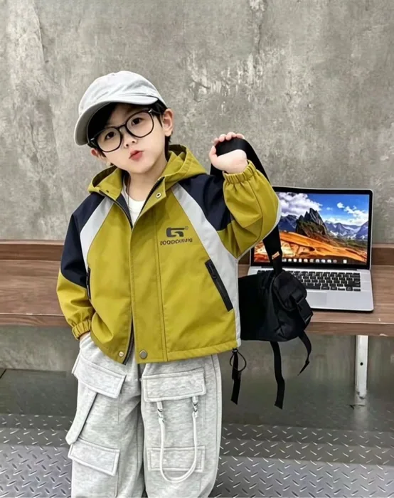 cotton trendy jacket. — 14/27