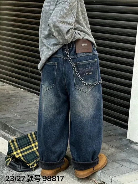 QQMD all-in-one fleece denim — 23/30