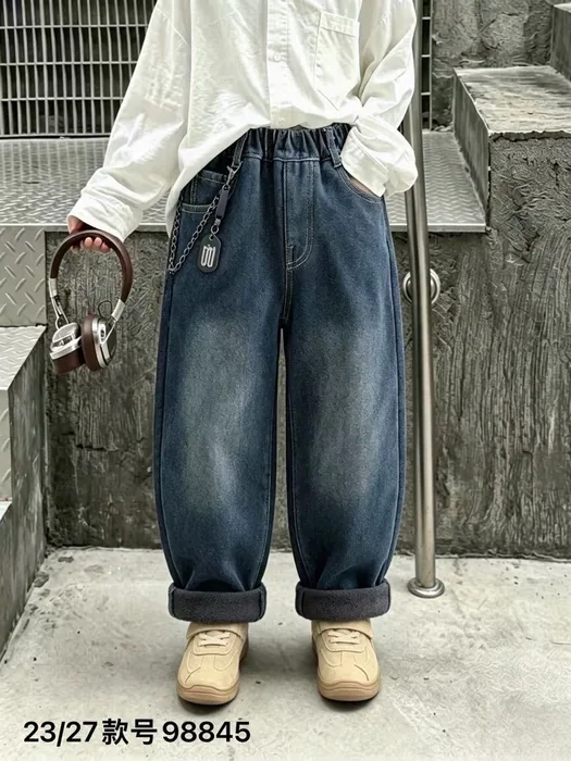 QQMD all-in-one fleece denim — 20/30
