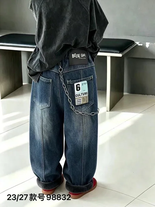 QQMD all-in-one fleece denim — 29/30