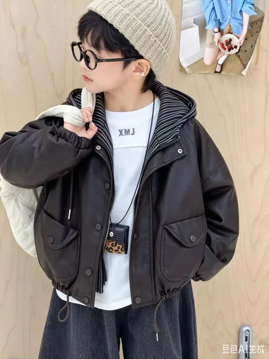 皮衣➕奥利绒（深秋款） — 4/6