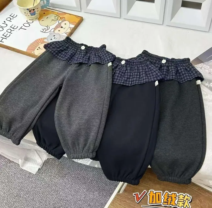 ZH26aw One-piece Velvet Pants Run Volume King 100-140 Super Soft — 17/24
