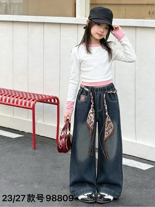 QQMD all-in-one fleece denim — 18/30