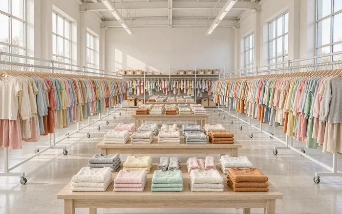 Fabric & finished goods warehouse